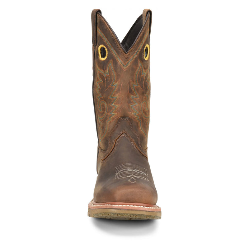 Double-H Men's Elijah 12" Western EH Composite Toe Elijah, DH5241, Brown