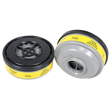 Honeywell North Organic Vapor (OV) Acid Gas (AG) Respirator Cartridge, 2 Pack - N75003L