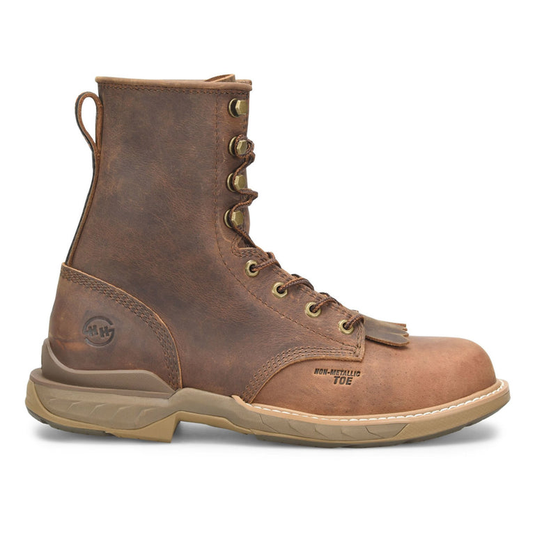 Phantom Rider Men's Raid 8" EH Composite Toe Boots, DH5393, Brown