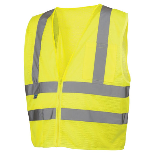 Pyramex RVZ26 Type R Class 2 Hi-Vis Mesh Safety Vest