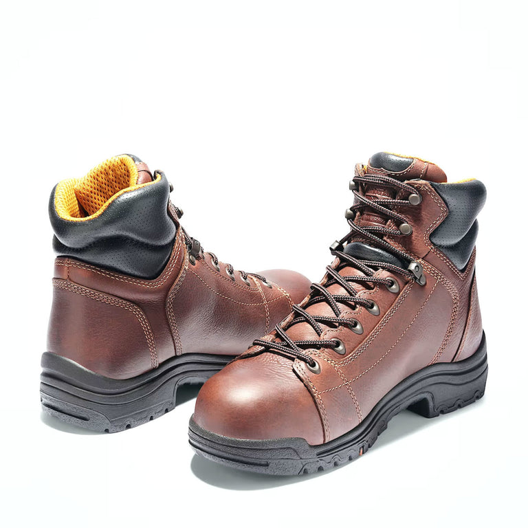 Timberland PRO Men's TiTAN 6" EH Alloy Toe Work Boots, TB1505062421