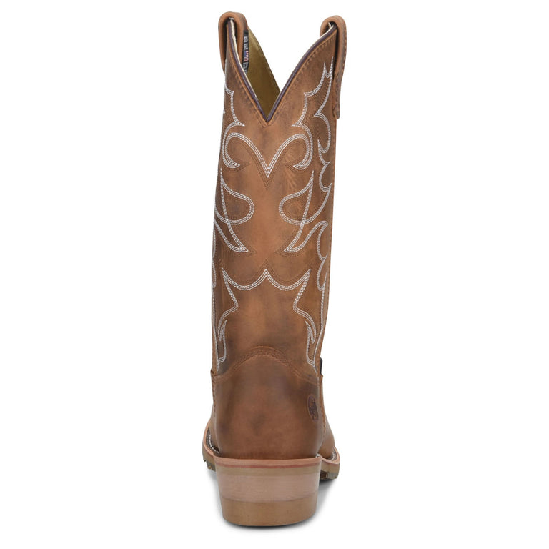 Double-H Men's Dylan 12" Western Soft Toe Boots, DH1552, Brown