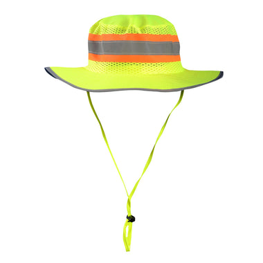 OccuNomix Hi-Vis Reflective Breathable Mesh Ranger Hat, LUX-RNG-ST