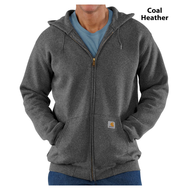 Carhartt Midweight Fleece Zip Front Hooded Sweatshirt - K122