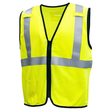 Custom Pyramex RVZ52FR Type R Class 2 High-Vis Flame Resistant Mesh Safety Vest