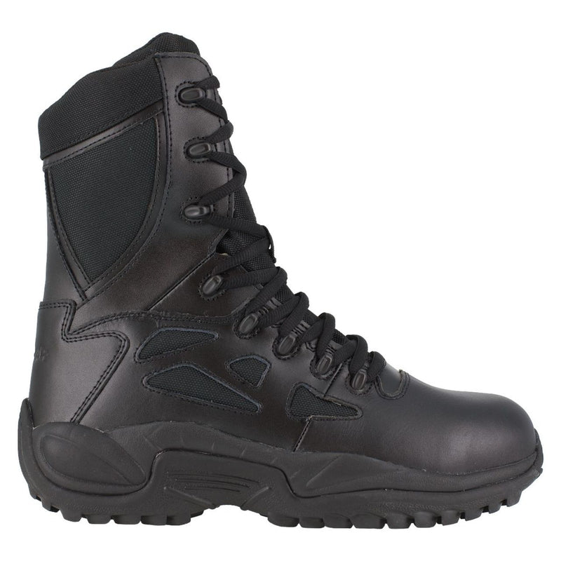Reebok Men's 8" Rapid Response RB EH Comp Toe Stealth Boots, RB8874