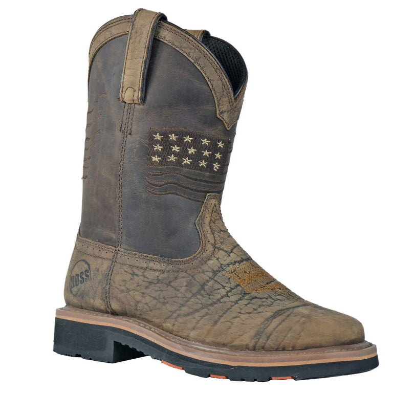Hoss Women's Rushmore Soft Toe Boots, 93060, Brown