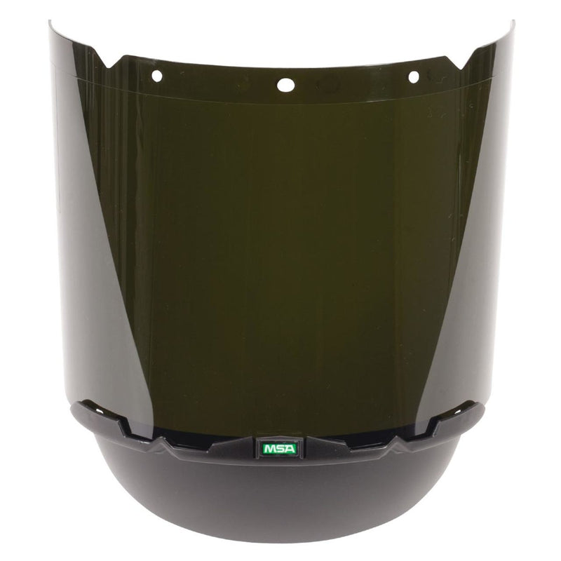 MSA V-Gard IR5 Polycarbonate Molded Visor, 8in x 17in x .098in - 10115862