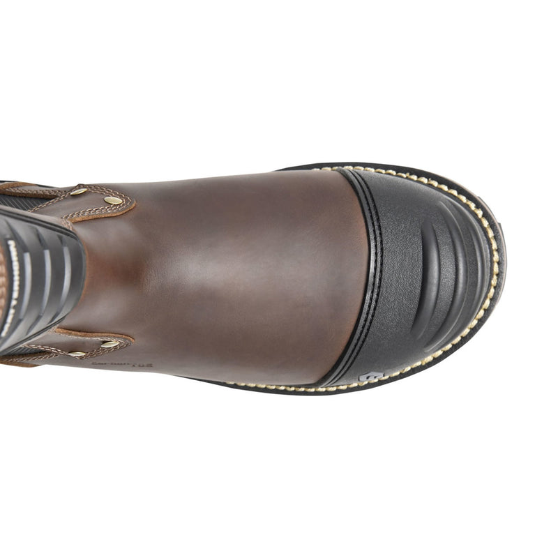 Matterhorn Men's I-BEAM 10" Wellington Waterproof EH Met-Guard Composite Toe Boots, MT2540, Brown