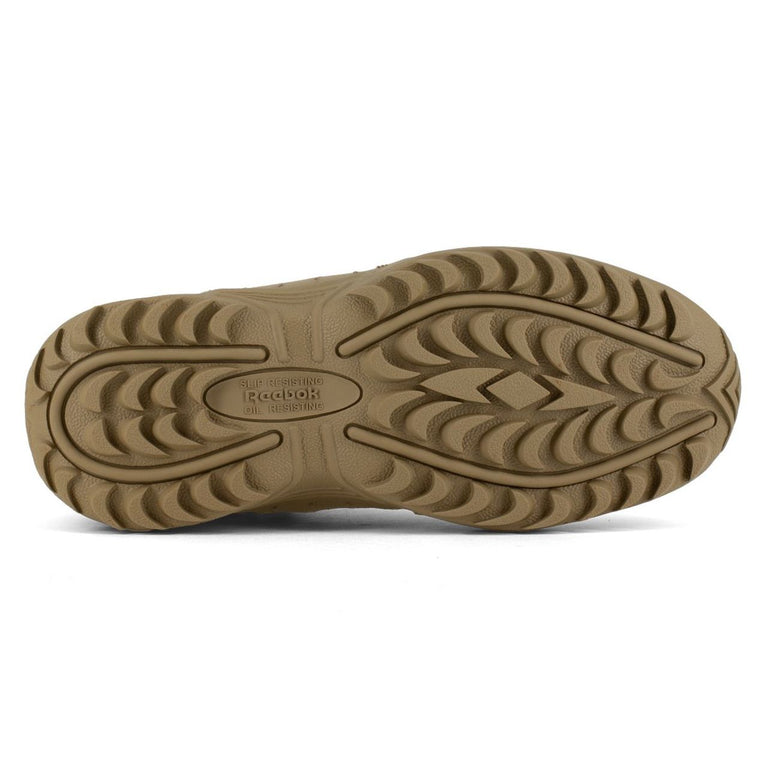 Reebok Men's 6" Rapid Response RB EH Soft Toe Stealth Boots, Tan