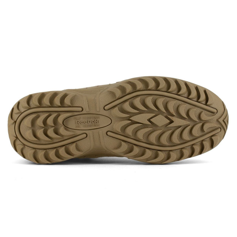 Reebok Men's 6" Rapid Response RB EH Soft Toe Stealth Boots, Tan