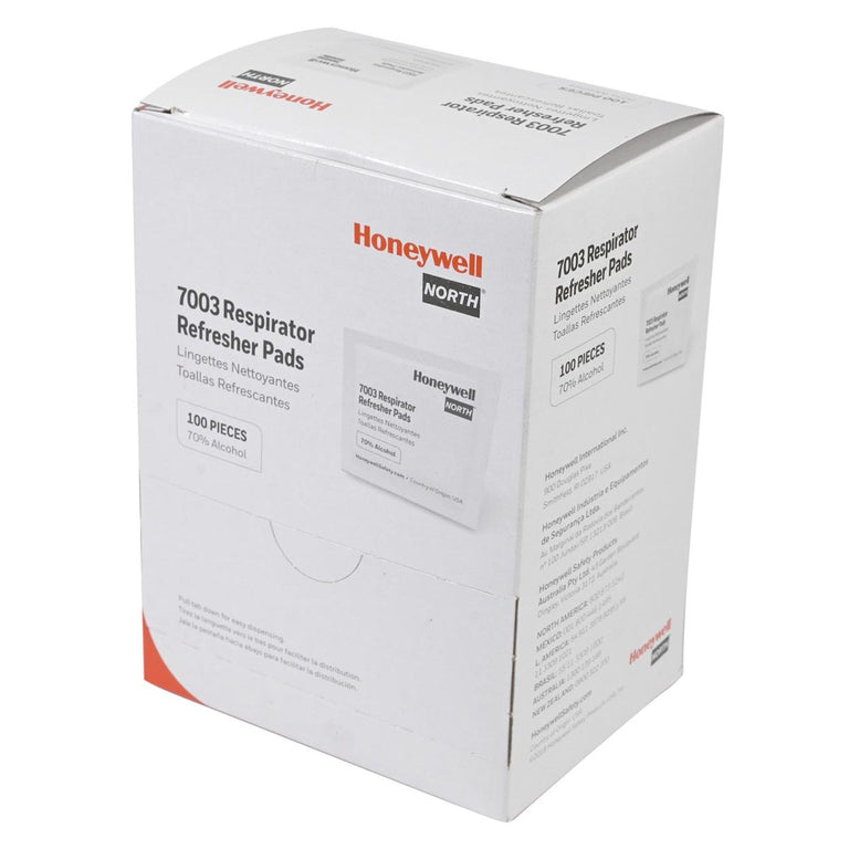 Honeywell North Respirator Refresher Wipes 7003-H5 - Box of 100