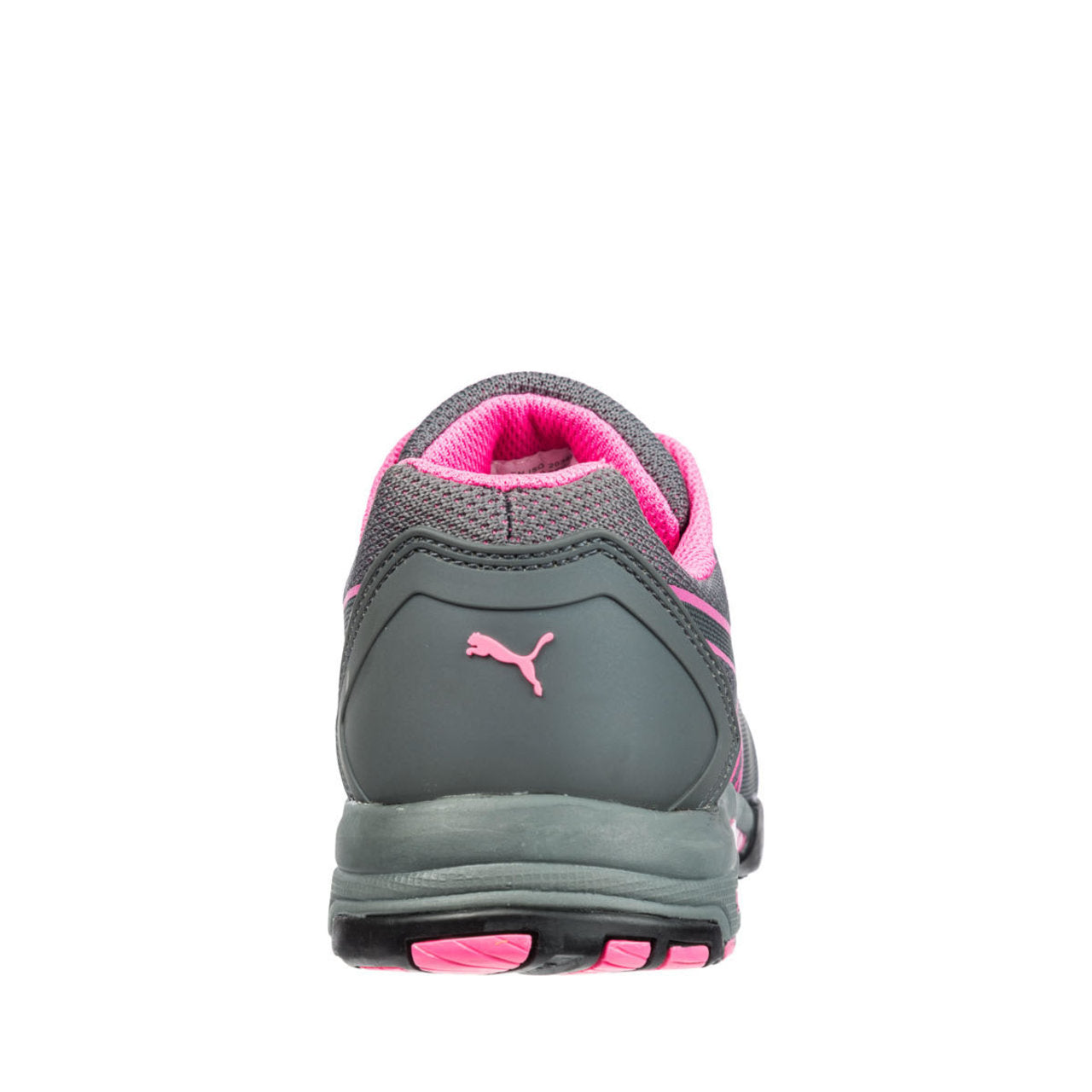 Puma Safety Women's Celerity Knit Low SD Steel Toe Knit Shoes, 642915, Gray/Pink