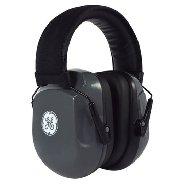 General Electric Earmuffs, 27 dB NRR, GM452, Gray