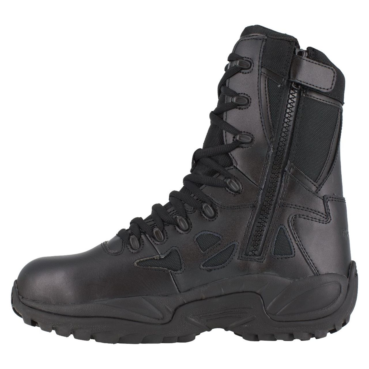 Reebok Men's 8" Rapid Response RB EH Comp Toe Stealth Boots, RB8874