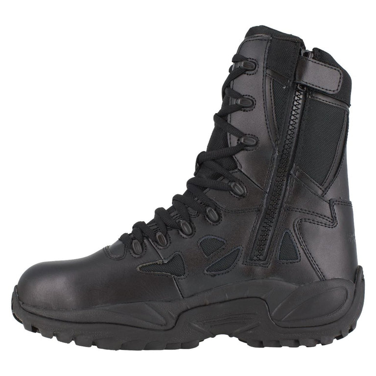 Reebok Men's 8" Rapid Response RB EH Comp Toe Stealth Boots, RB8874