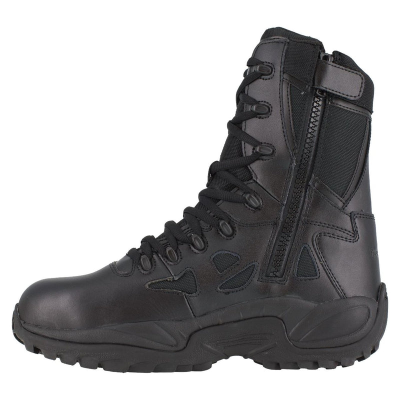 Reebok Men's 8" Rapid Response RB EH Comp Toe Stealth Boots, RB8874