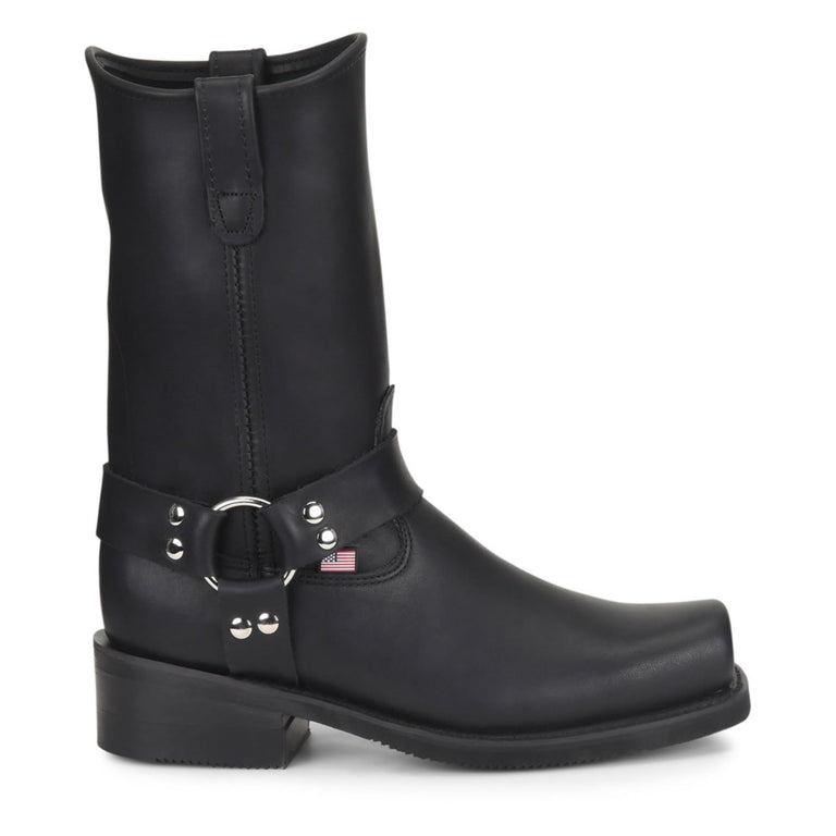 Double-H Boots Men's Barry 11" Soft Toe Boots, 4008, Black