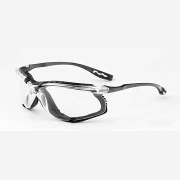 Rugged Blue SC-417 Foam Padded Sealed Safety Glasses