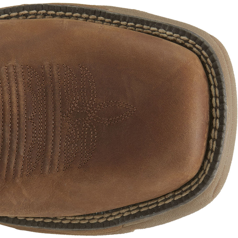 Justin Men's Rush 11" Waterproof EH Soft Toe Boots, WK4330, Tan