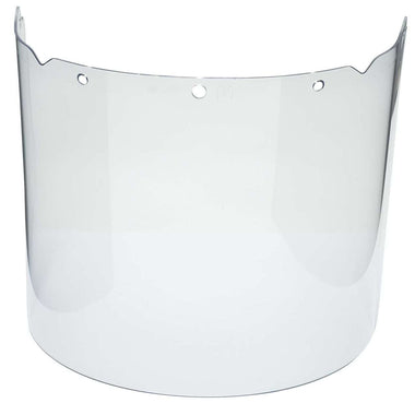 MSA V-Gard Propionate Visor for Chemical & Splash Protection, Clear, 8" x 17" – 10115855