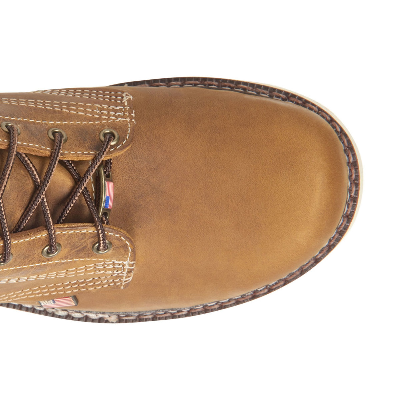 Carolina Men's AMP USA 8" EH Steel Toe Boots, CA7505, Tan