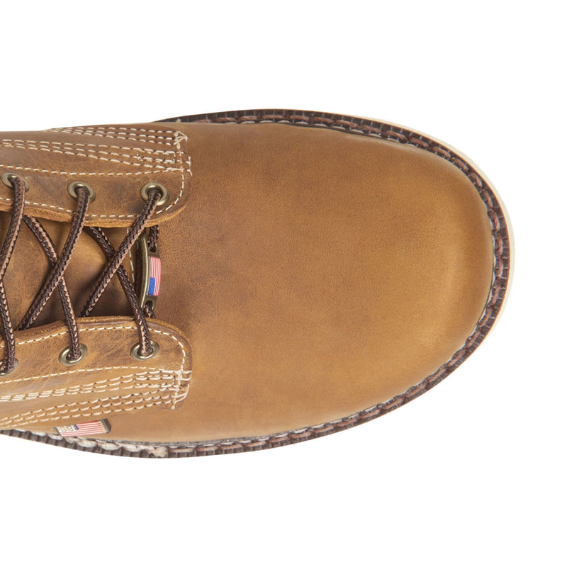 Carolina Men's AMP USA 8" EH Steel Toe Boots, CA7505, Tan