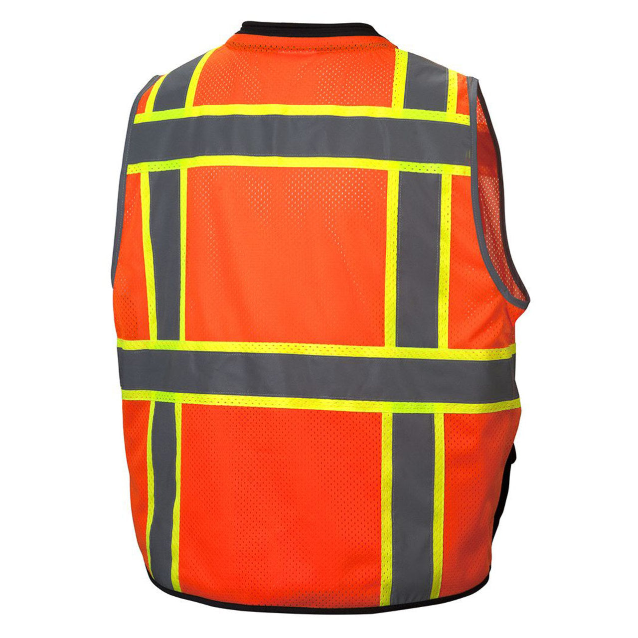Pyramex RVZ44B Type R Class 2 Hi-Vis Two-Tone Black Bottom Mesh Safety Vest