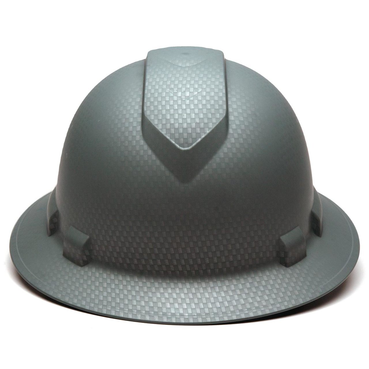 Custom Pyramex Ridgeline HD Full Brim Hard Hat, 4-Point Ratchet Suspension