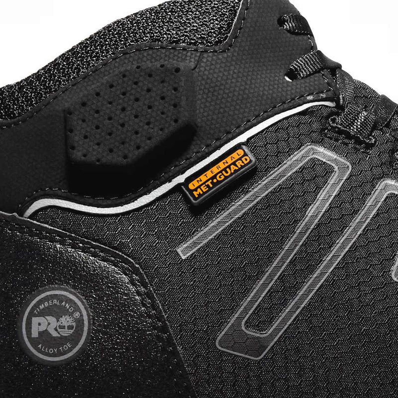 Timberland PRO Men's Powertrain Sport EH Met Guard Alloy Toe Work Shoes, TB0A1GHM0011