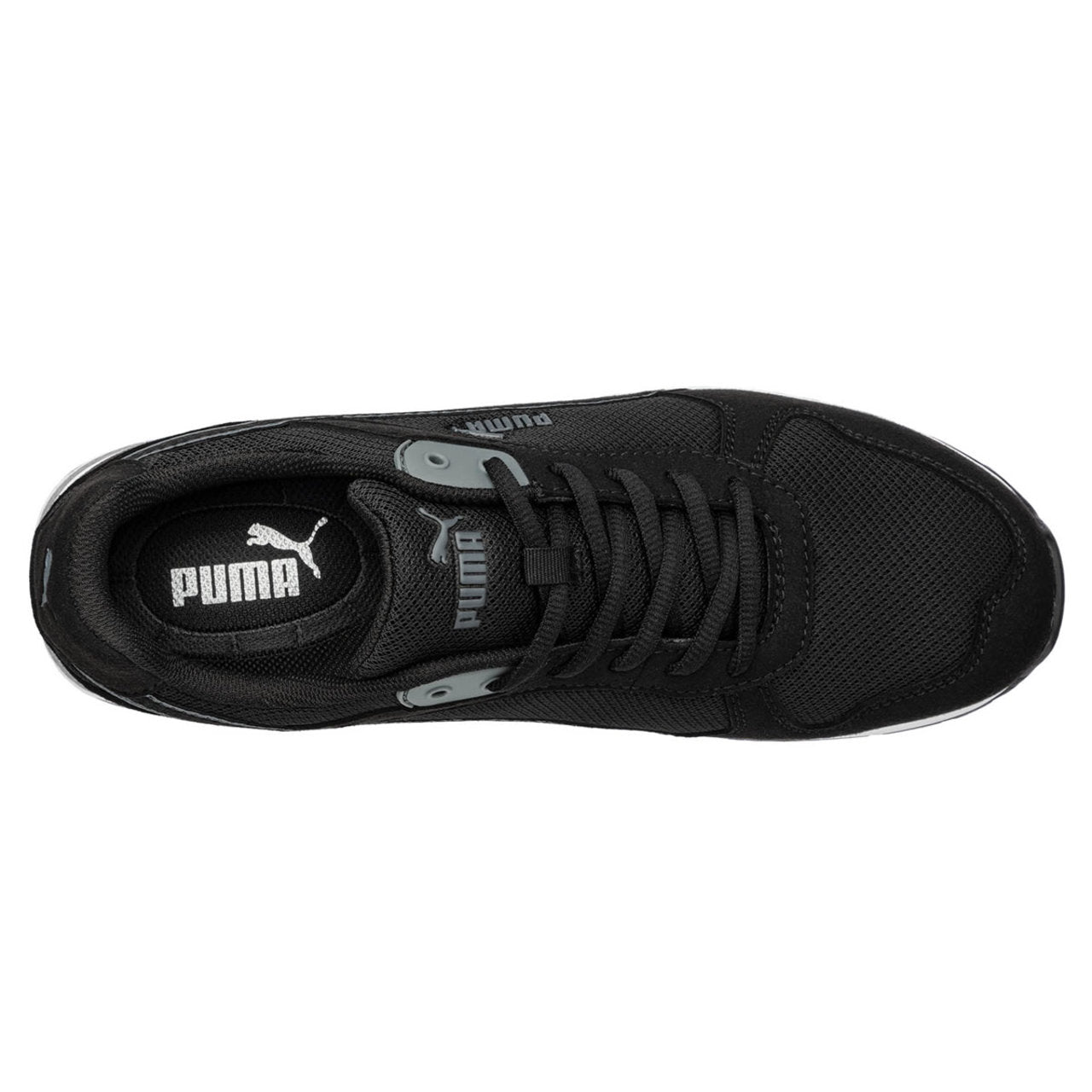Puma Safety Women's Frontside Low SD Composite Toe Shoes, 643185,  Black/Grey