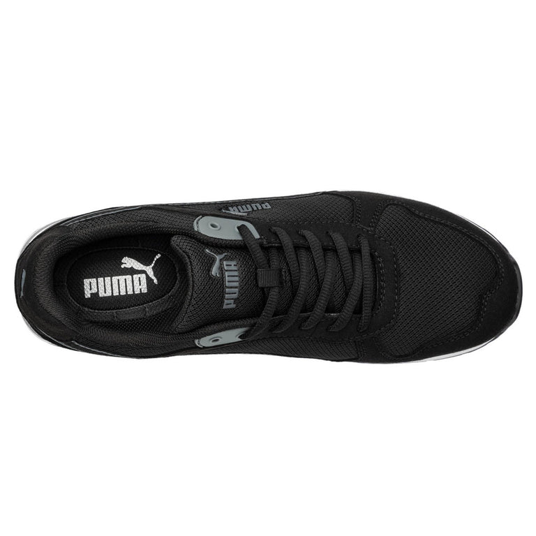 Puma Safety Women's Frontside Low SD Composite Toe Shoes, 643185,  Black/Grey