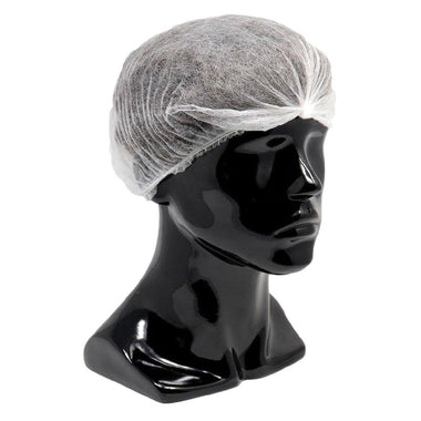 24" Pleated Bouffant Cap, H204 - 100 Pack