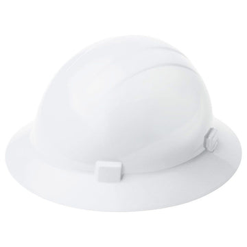 Delta Plus Americana Heat Full Brim Hard Hat, 4-Point Ratchet Suspension