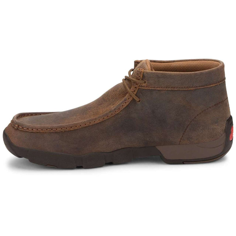 Justin Men's Cappie 4" EH Soft Toe Shoes, 232, Brown