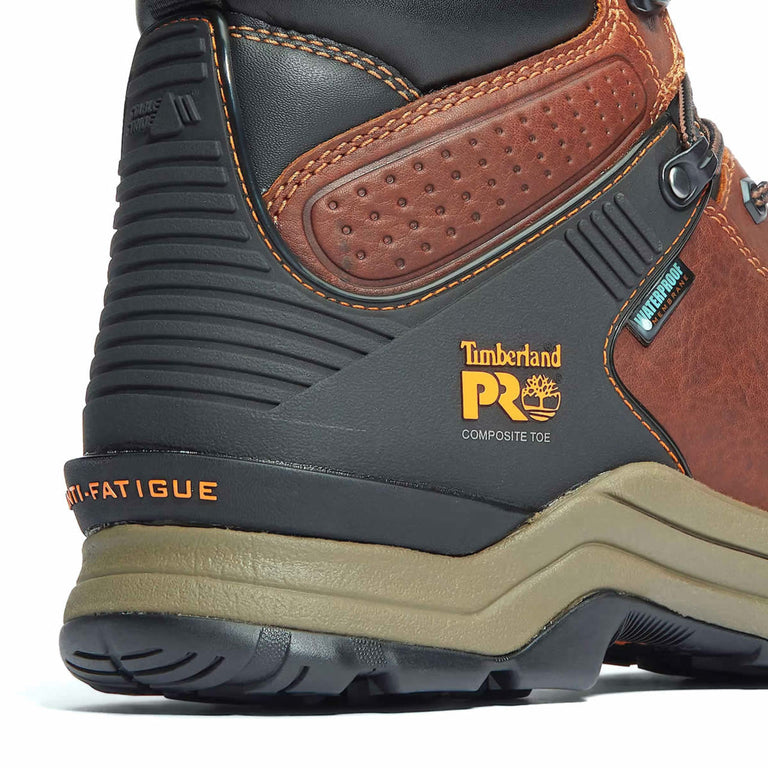 Timberland PRO Men's Hypercharge 6" Waterproof EH Composite Toe Work Boots - TB0A1Q542141
