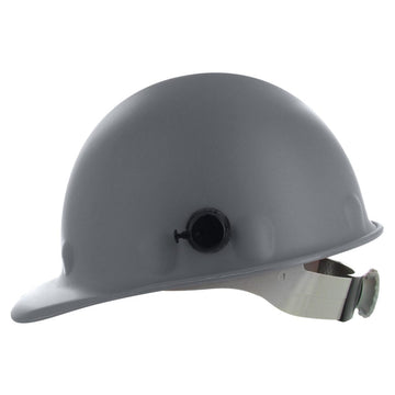 Fibre Metal Roughneck P2HNQ Hi-Heat Cap Style Hard Hat, 8-Point Ratchet Suspension