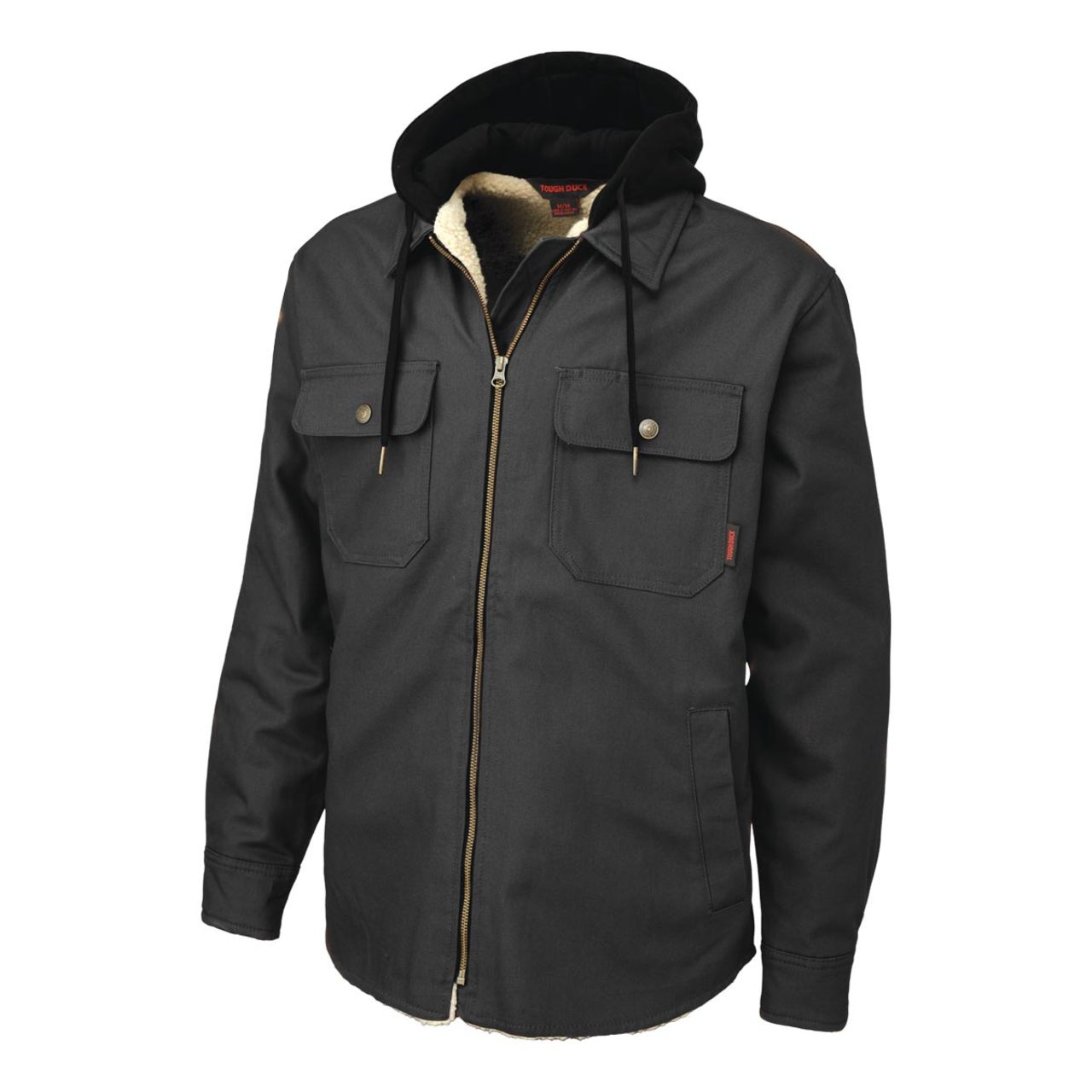 Tough Duck WS03 Men's Sherpa Lined Duck Jac-Shirt