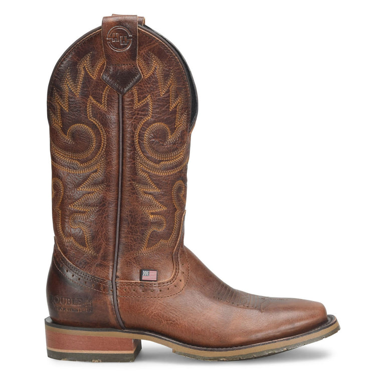 Double-H Men's 12" EH Brantley Boots, DH4662, Brown