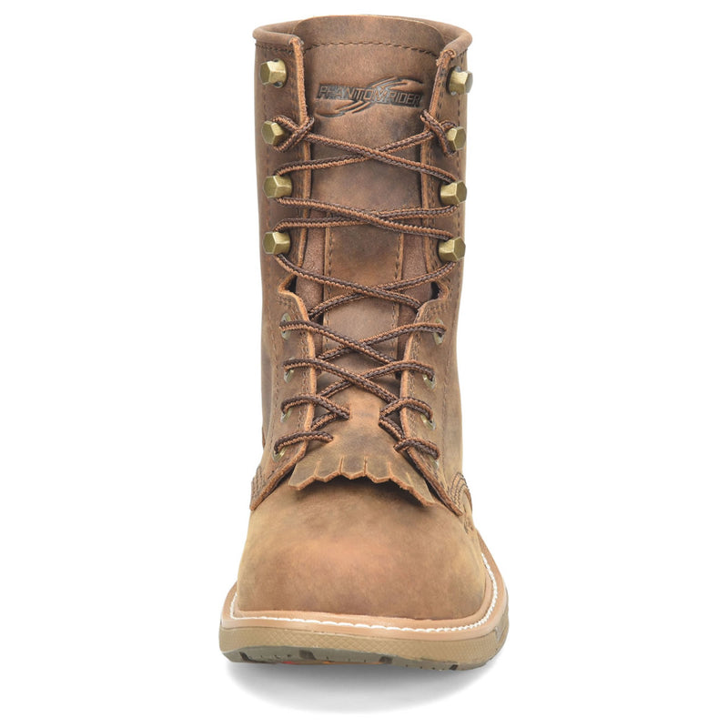 Phantom Rider Men's Raid 8" Lacer Soft Toe Boots, DH5394, Brown