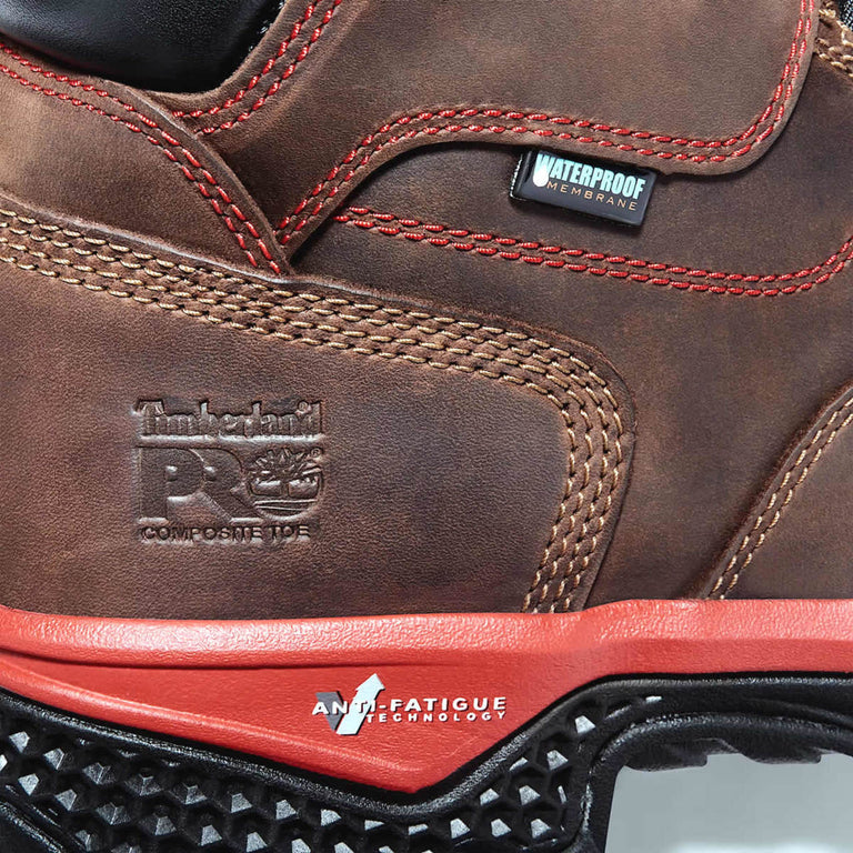 Timberland PRO Men's Bosshog 6" Waterproof EH Composite Toe Work Boots, TB1A1WSB2141