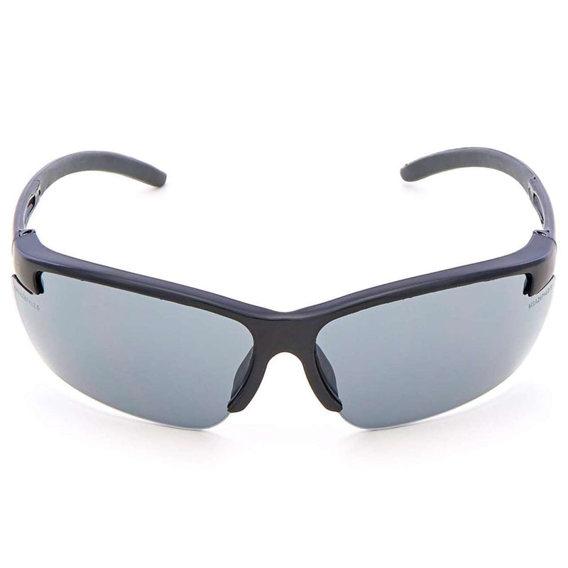 MSA Pyrenees Safety Glasses, Gray Anti-Fog Lens, Black Frame - 10033719