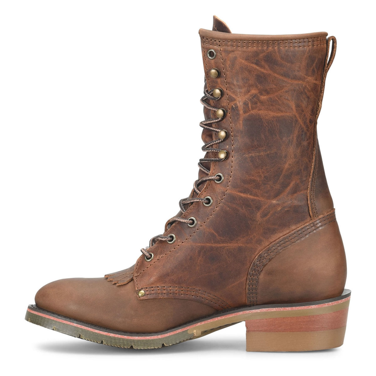 Double-H Men's Lewis 9" Packer Soft Toe Boots, DH3706, Brown