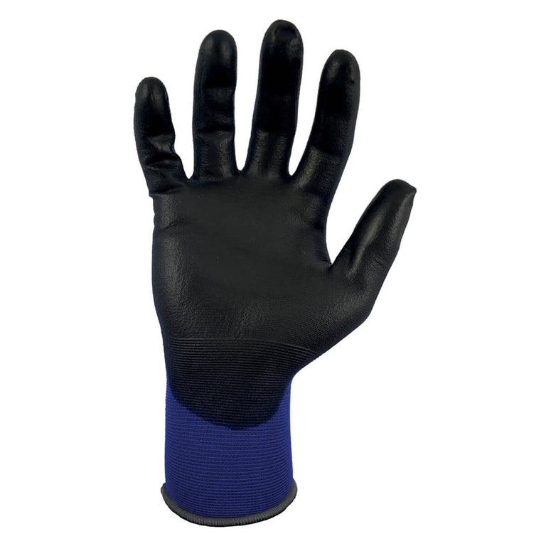 General Electric GG206 Polyurethane Dipped Gloves, Blue