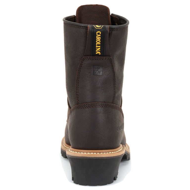 Carolina Men's Elm 8" Loggers EH Soft Toe Boots, 821, Briar Pitstop