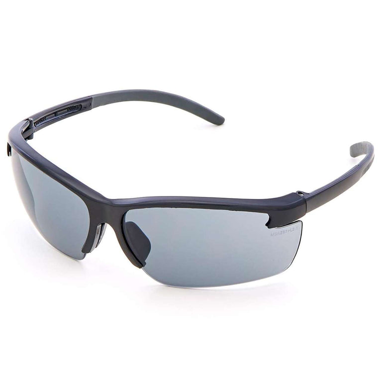 MSA Pyrenees Safety Glasses, Gray Anti-Fog Lens, Black Frame - 10033719