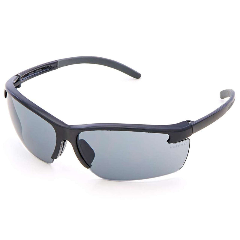 MSA Pyrenees Safety Glasses, Gray Anti-Fog Lens, Black Frame - 10033719