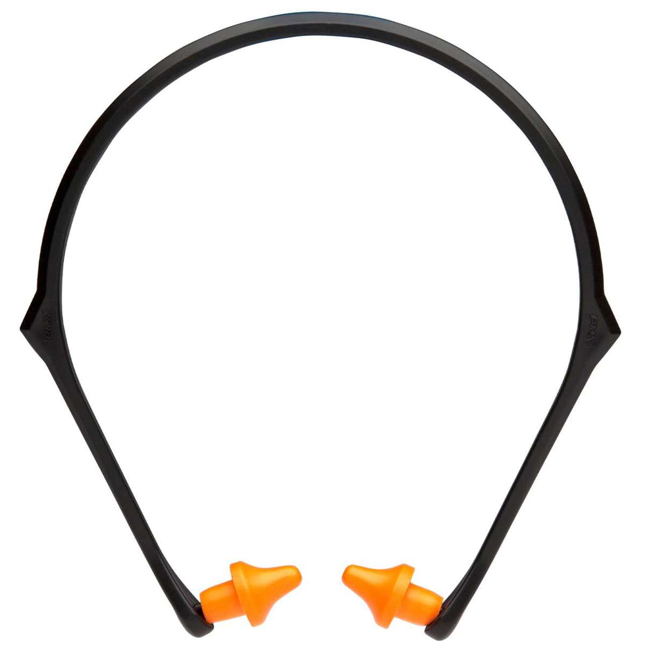 Pyramex BP3000 NRR 22dB Conical Banded Reusable Earplugs, BP3000, 10 Pair, Orange