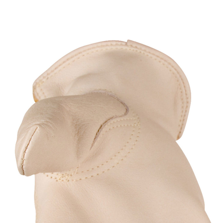 Black Stallion 97k Leather Palm Driver Gloves, Brown/Natural