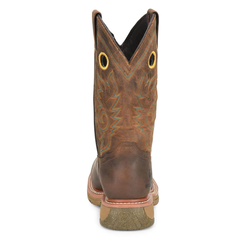 Double-H Men's Elijah 12" Western EH Composite Toe Elijah, DH5241, Brown